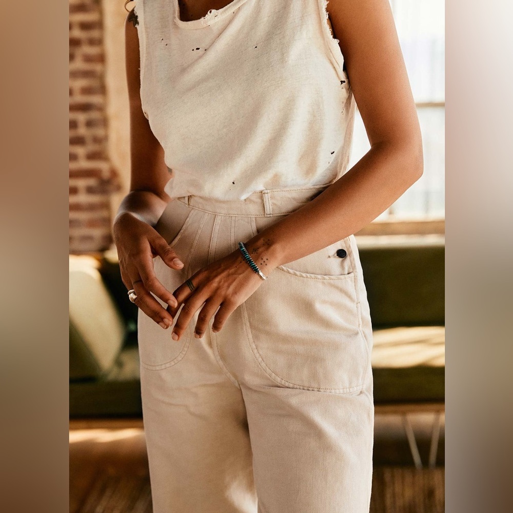 Imogene + Willie “Liza” Pant in Natural (size 25)